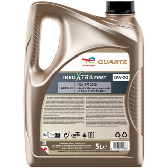 Huile moteur Quartz Ineo Xtra First 0W-20 5L