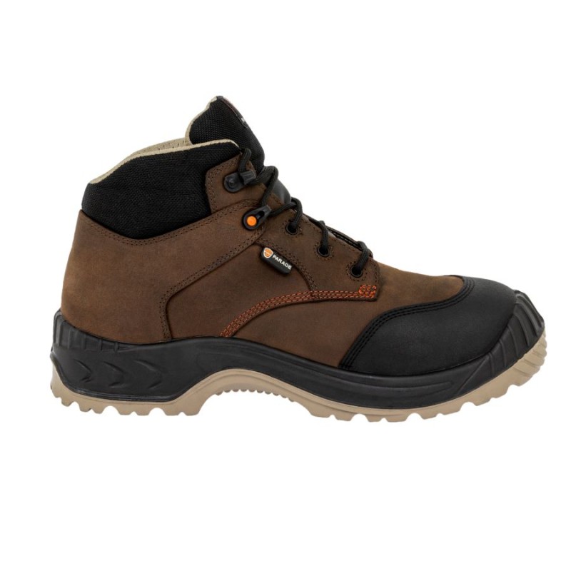 CHAUSSURE DE SECURITE HAUTE MARRON NOUMEA S3 CI HI