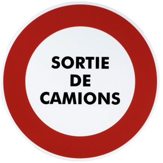 DISQUE DE SIGNALISATION