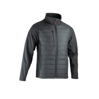 VESTE BI MATIERE SOFT NOIR