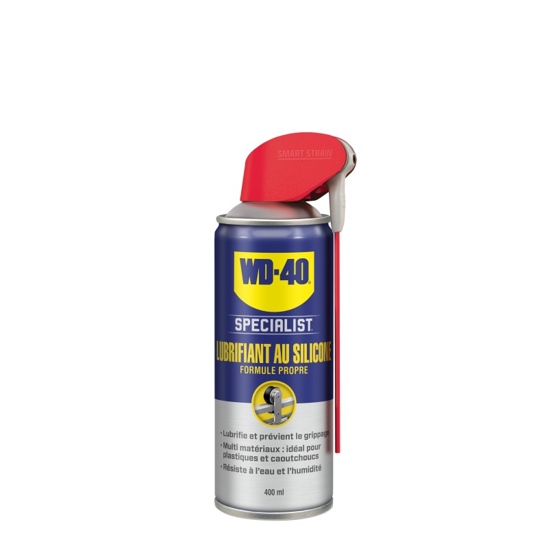 LUBRIFIANT AU SILICONE WD40 400ML NET (SYSTEME PRO)