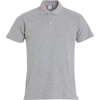 BASIC POLO GREY MELANGE